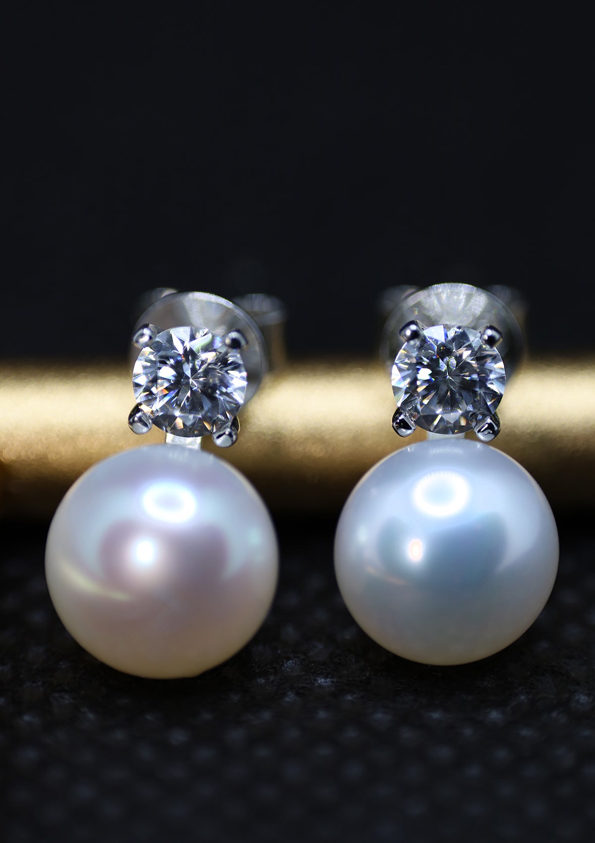 CLASSIC FRESHWATER PEARL S925 EARRINGS